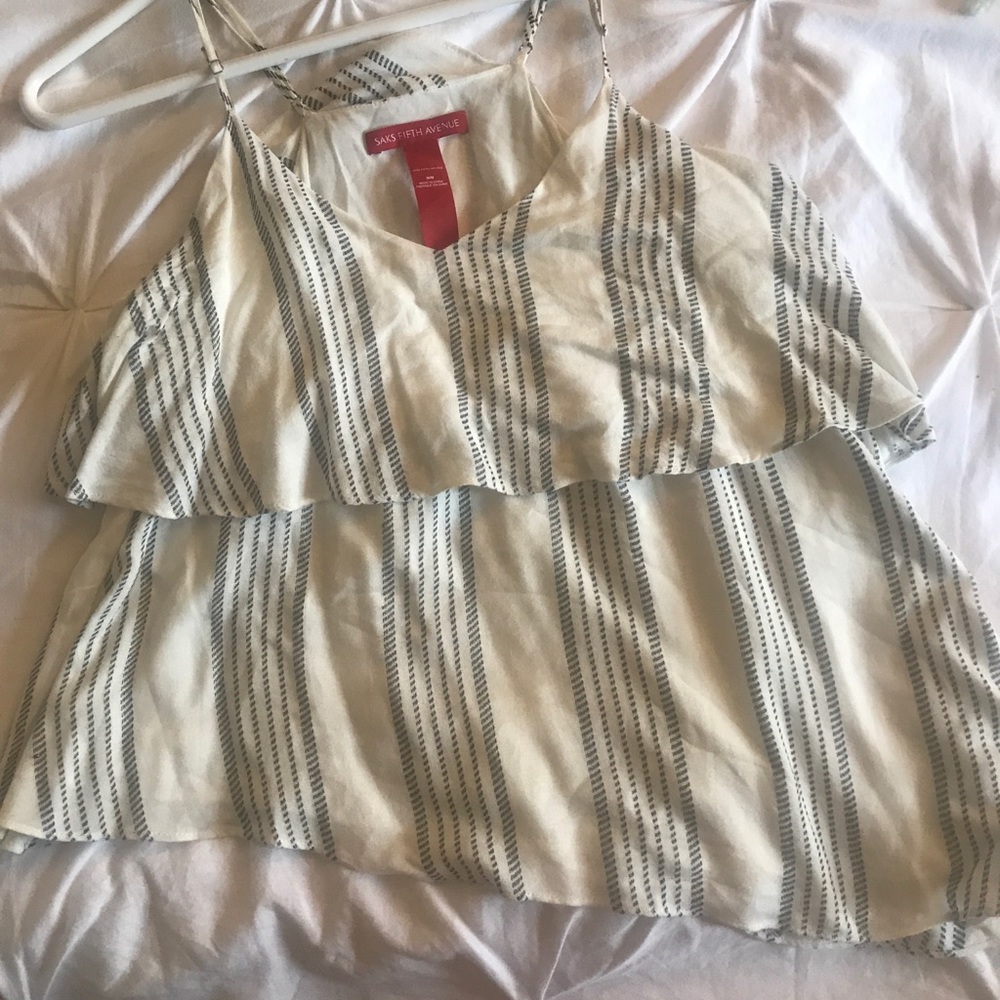 Striped tank blouse!